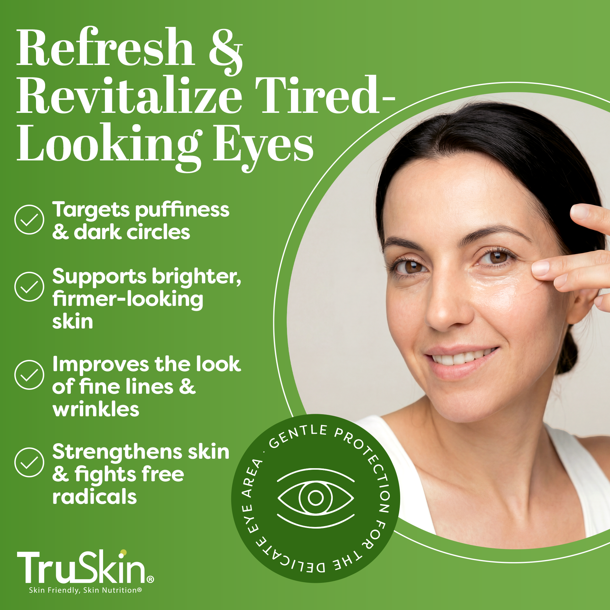 Eye Gel with Peptide Complex