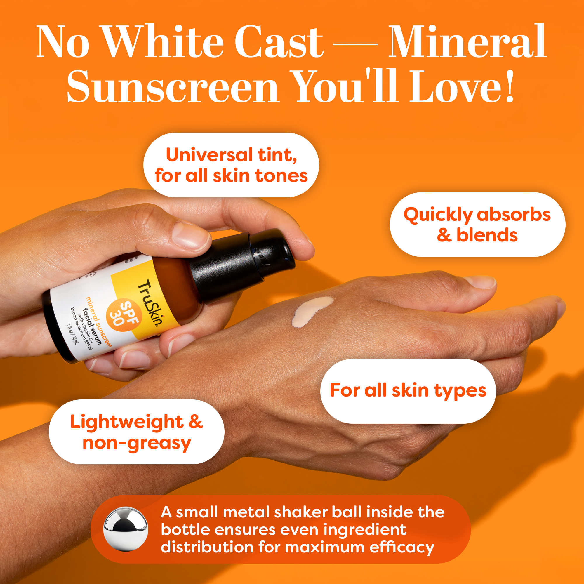 SPF 30 Mineral Sunscreen Facial Serum