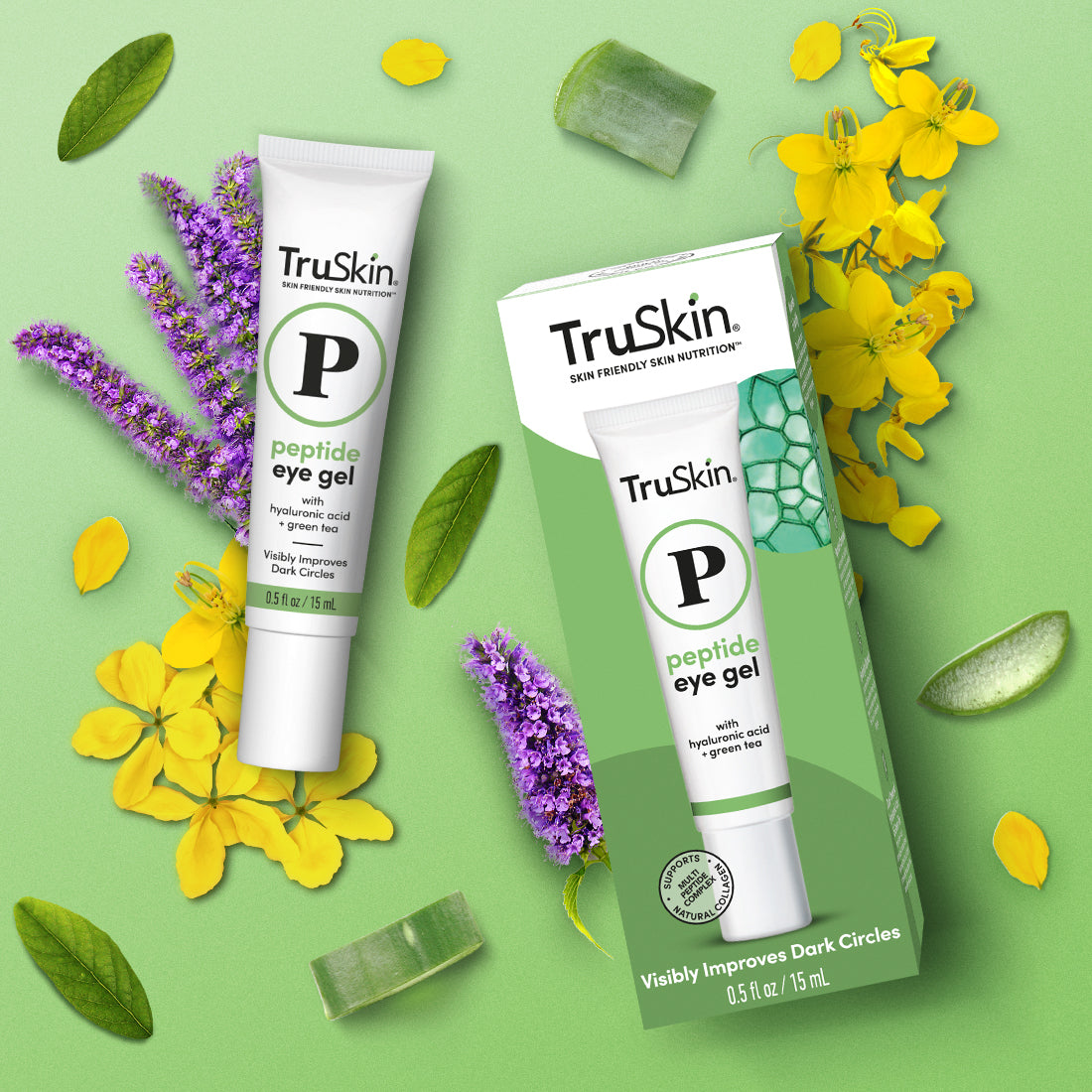 Eye Gel with Peptide Complex