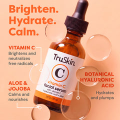 Vitamin C Serum for Face — 2 oz — key ingredients and what they do