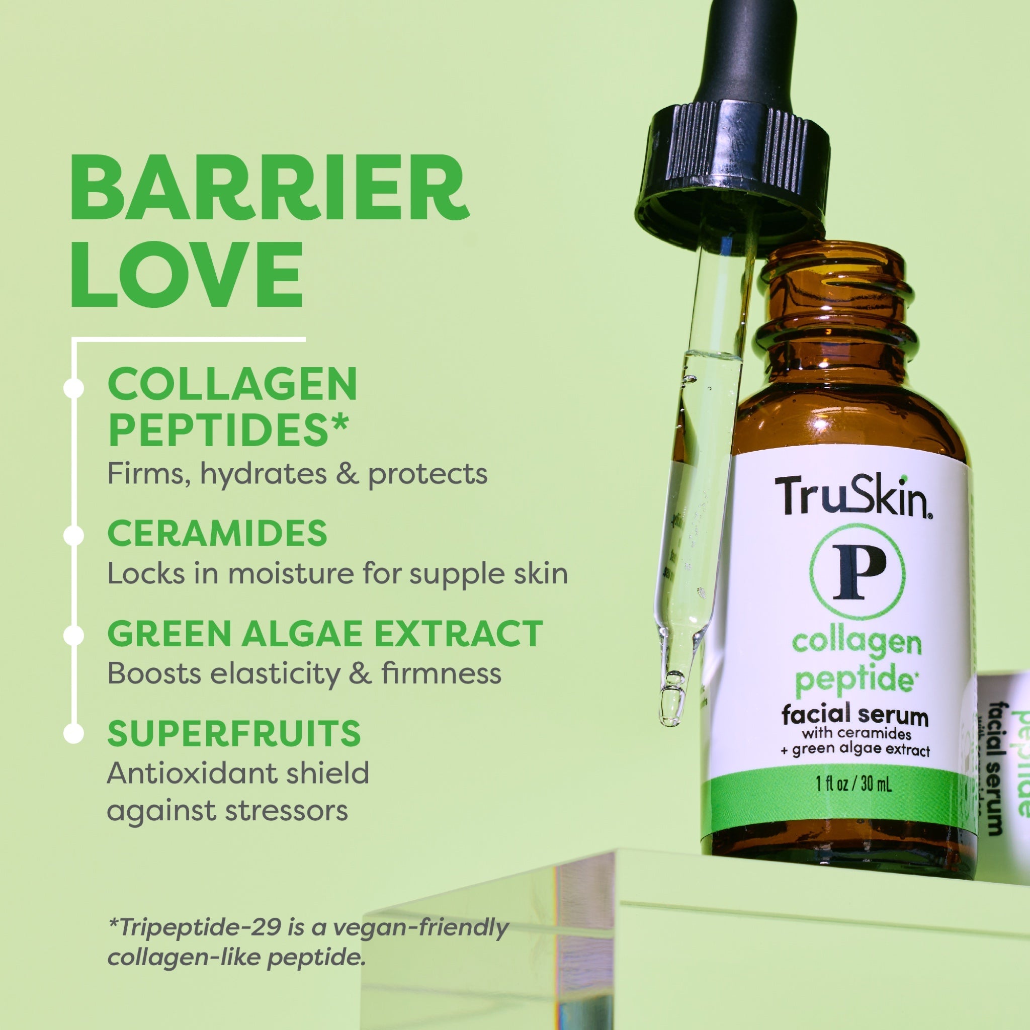 Collagen Peptide Facial Serum — key ingredients and what they do