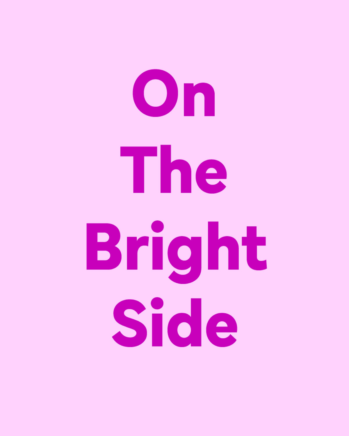 Brightening — collection feature tile