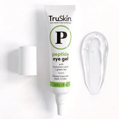 Peptide Eye Gel — shown with a swatch of its texture