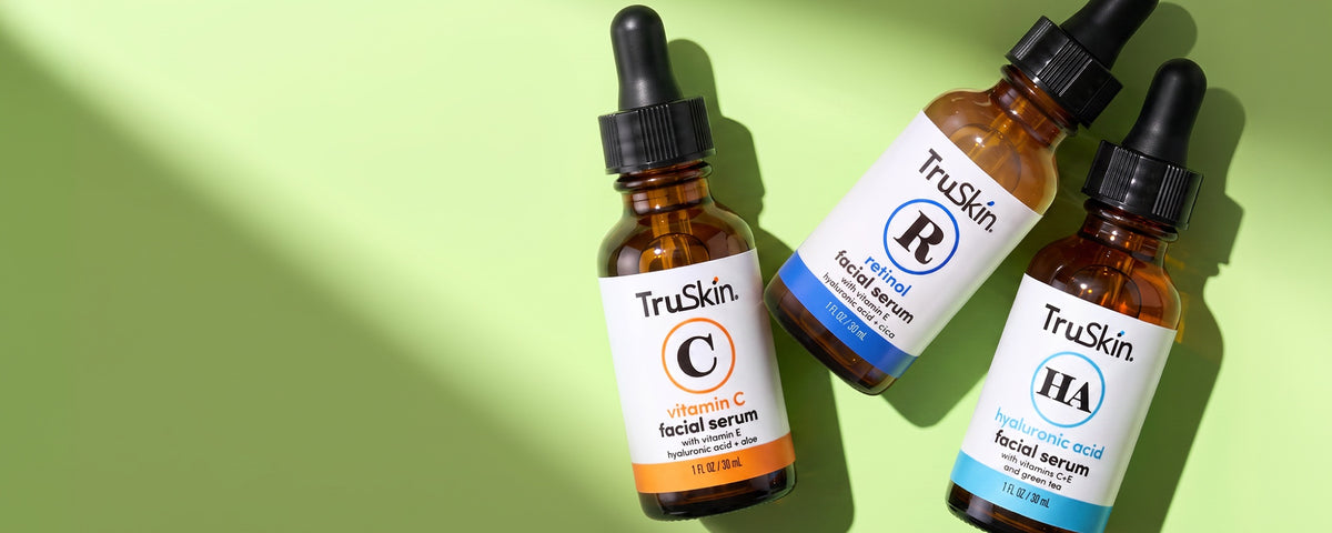 Age Defying Trio — Vitamin C, Retinol and Hyaluronic Acid serums
