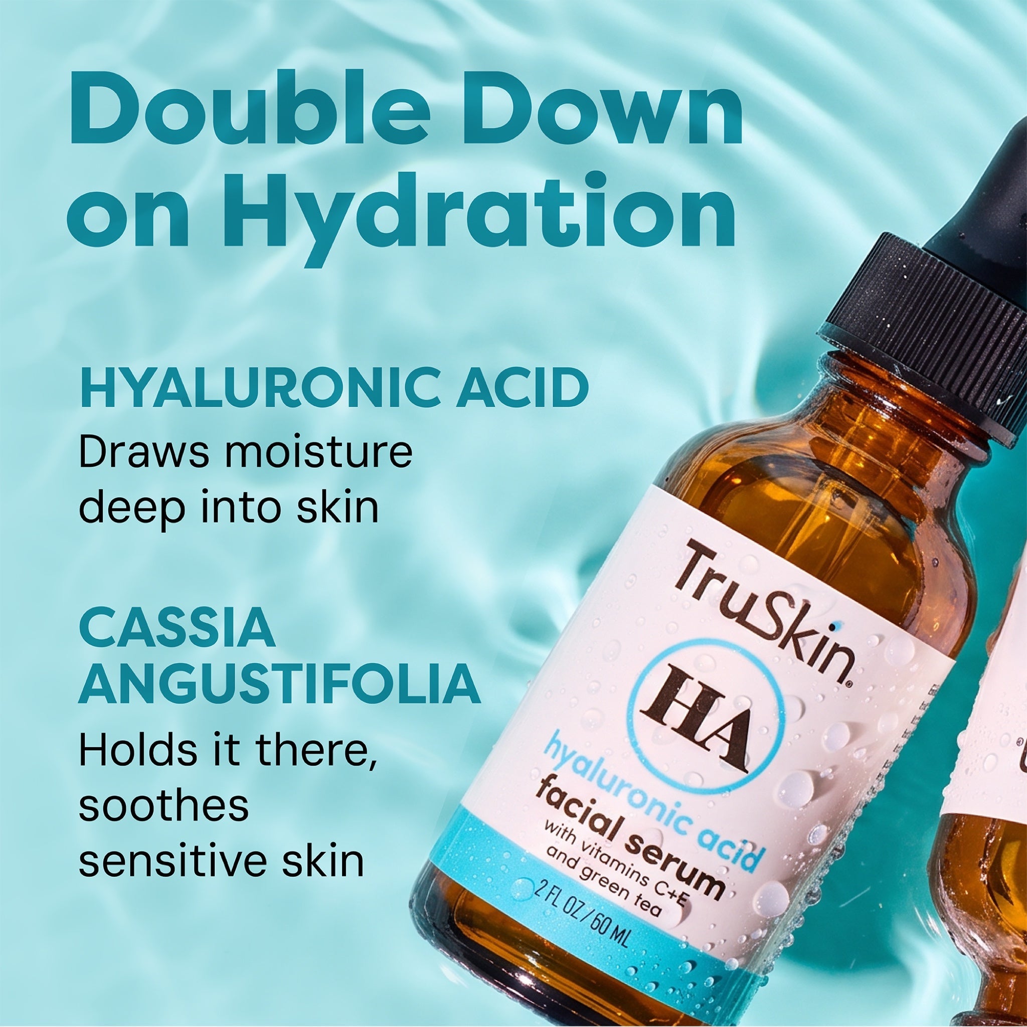Hyaluronic Acid Serum — 2 oz — key ingredients and what they do