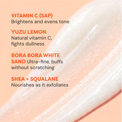 Vitamin C Brightening Facial Scrub — benefits