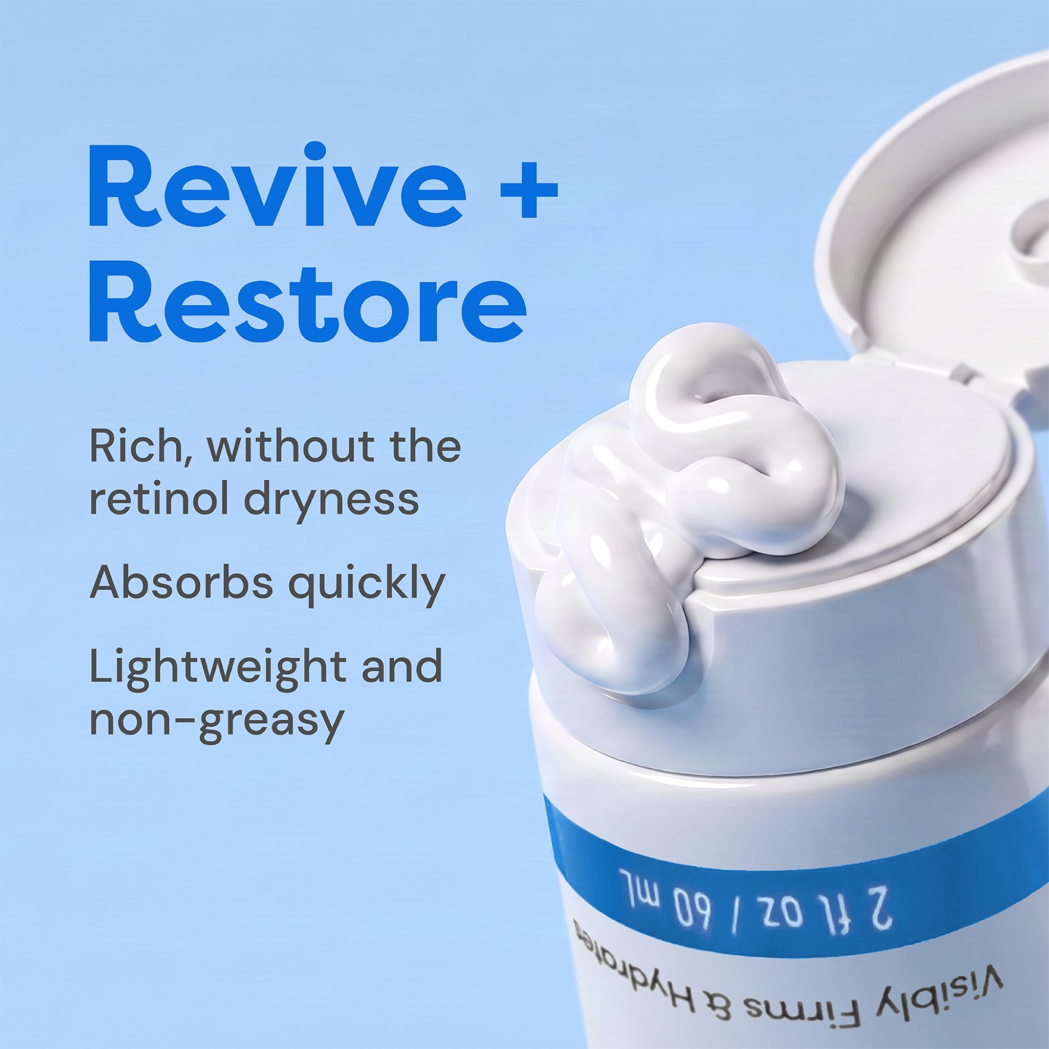 Retinol Smoothing Moisturizer — 2 oz — product features