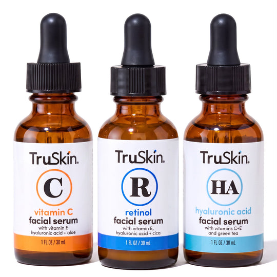 Age Defying 3-Pack Bundle with Vitamin C Serum, Retinol Serum and Hyaluronic Acid