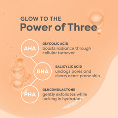 AHA/BHA/PHA Toner — product features