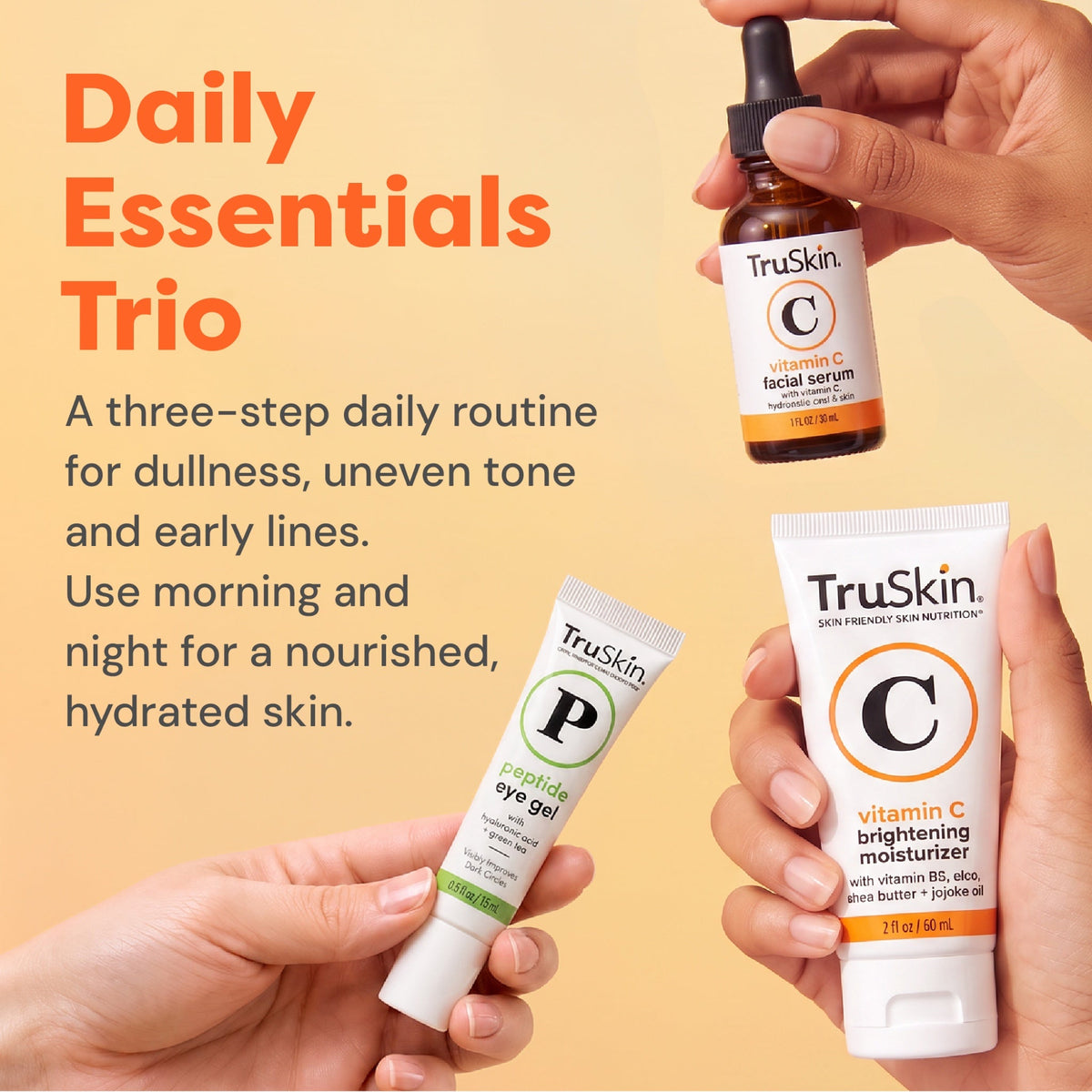 Daily Essentials Trio — what the set holds