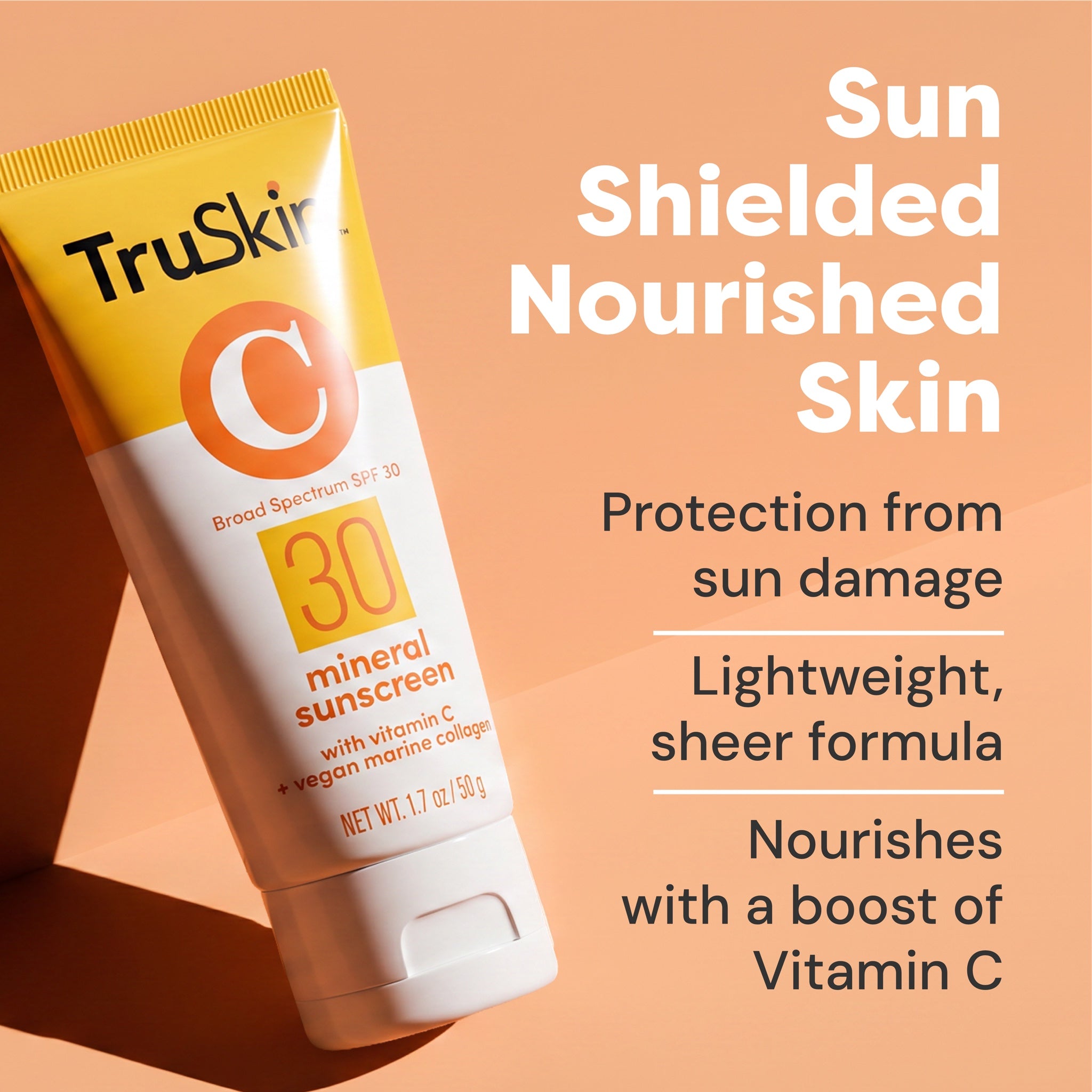 SPF 30 Mineral Sunscreen with Vitamin C — product features
