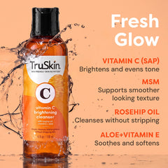 Vitamin C Brightening Cleanser — 4 oz — key ingredients and what they do