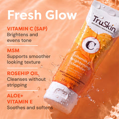 Vitamin C Brightening Cleanser — 5 oz — key ingredients and what they do