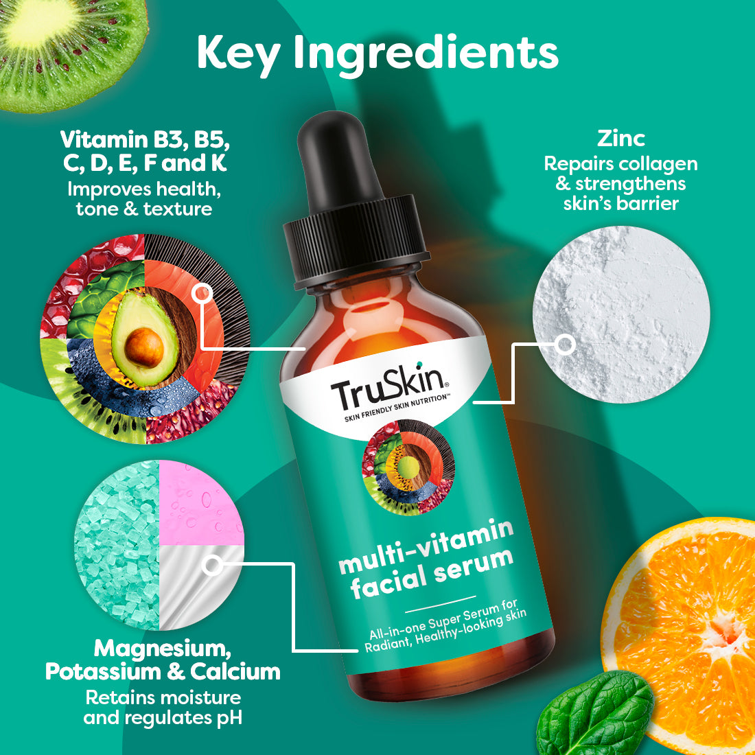 TruSkin Multi-Vitamin Facial Serum+