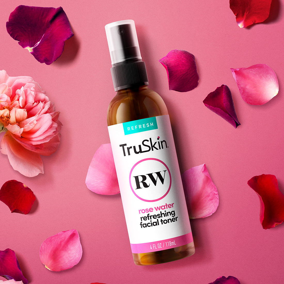 TruSkin Rose Water Refreshing Facial Toner
