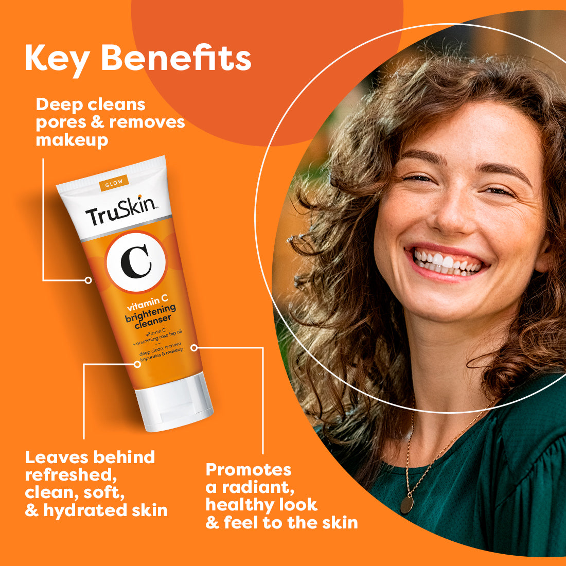 TruSkin Vitamin C Brightening Cleanser