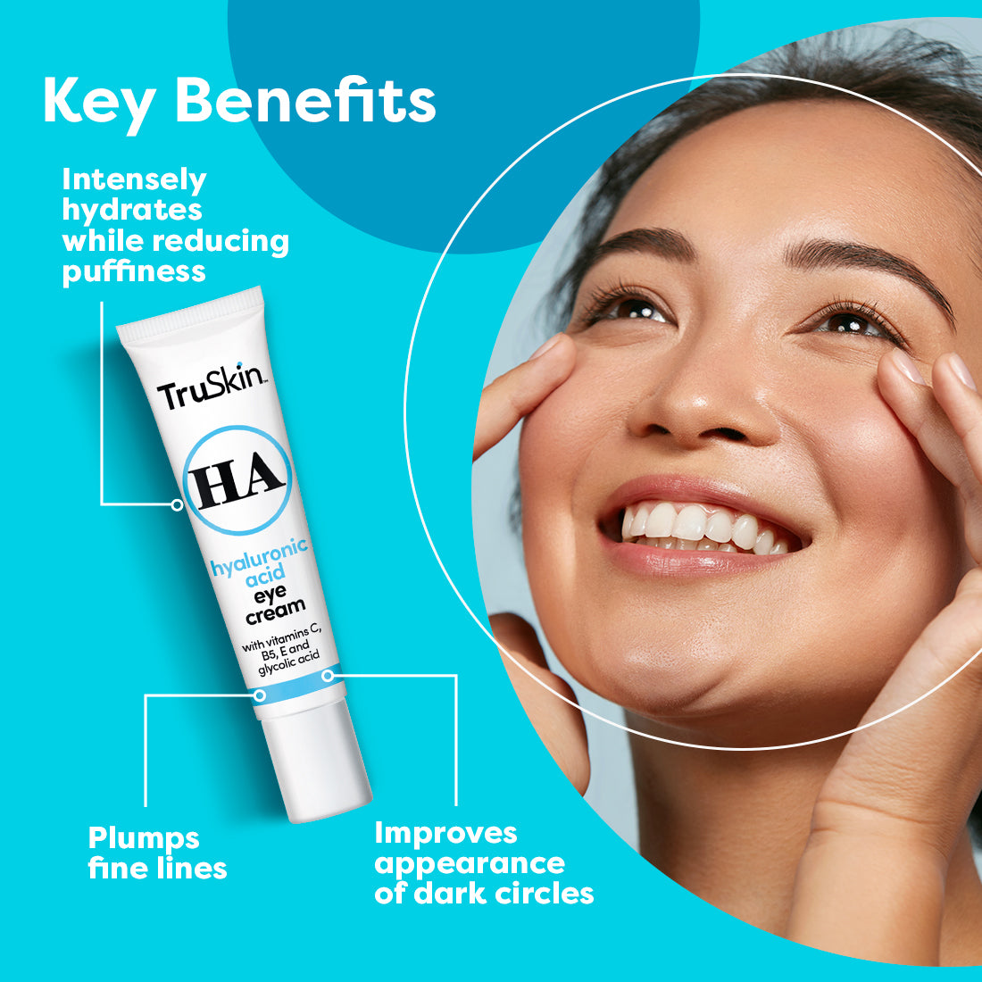 TruSkin Hyaluronic Acid Eye Cream