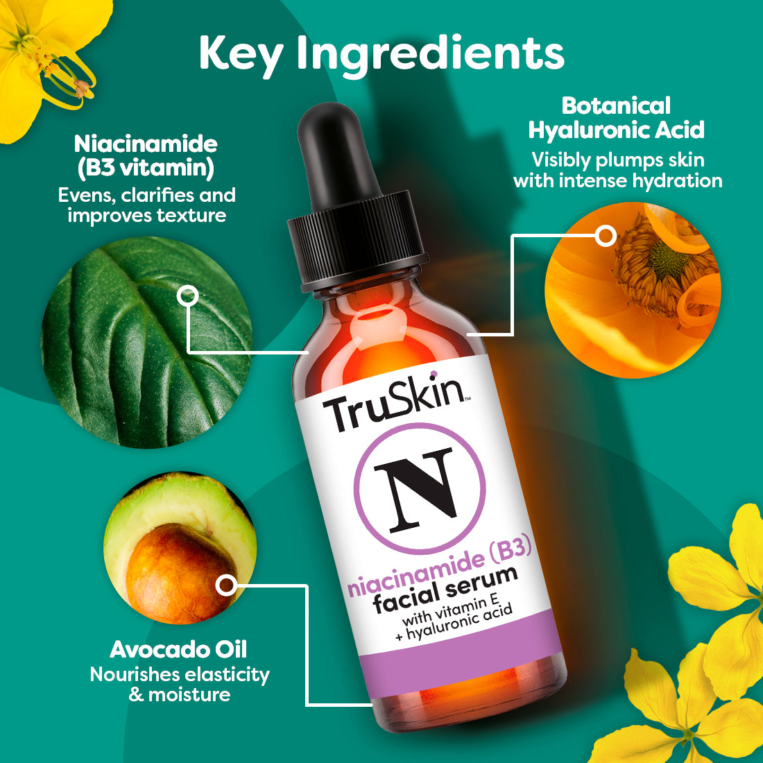 TruSkin Niacinamide (B3) Facial Serum