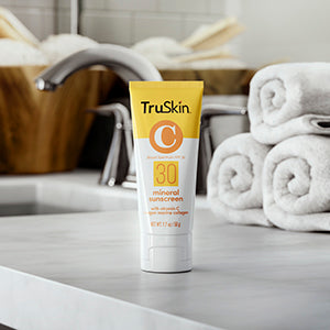 TruSkin SPF 30 Mineral Sunscreen with Vitamin C